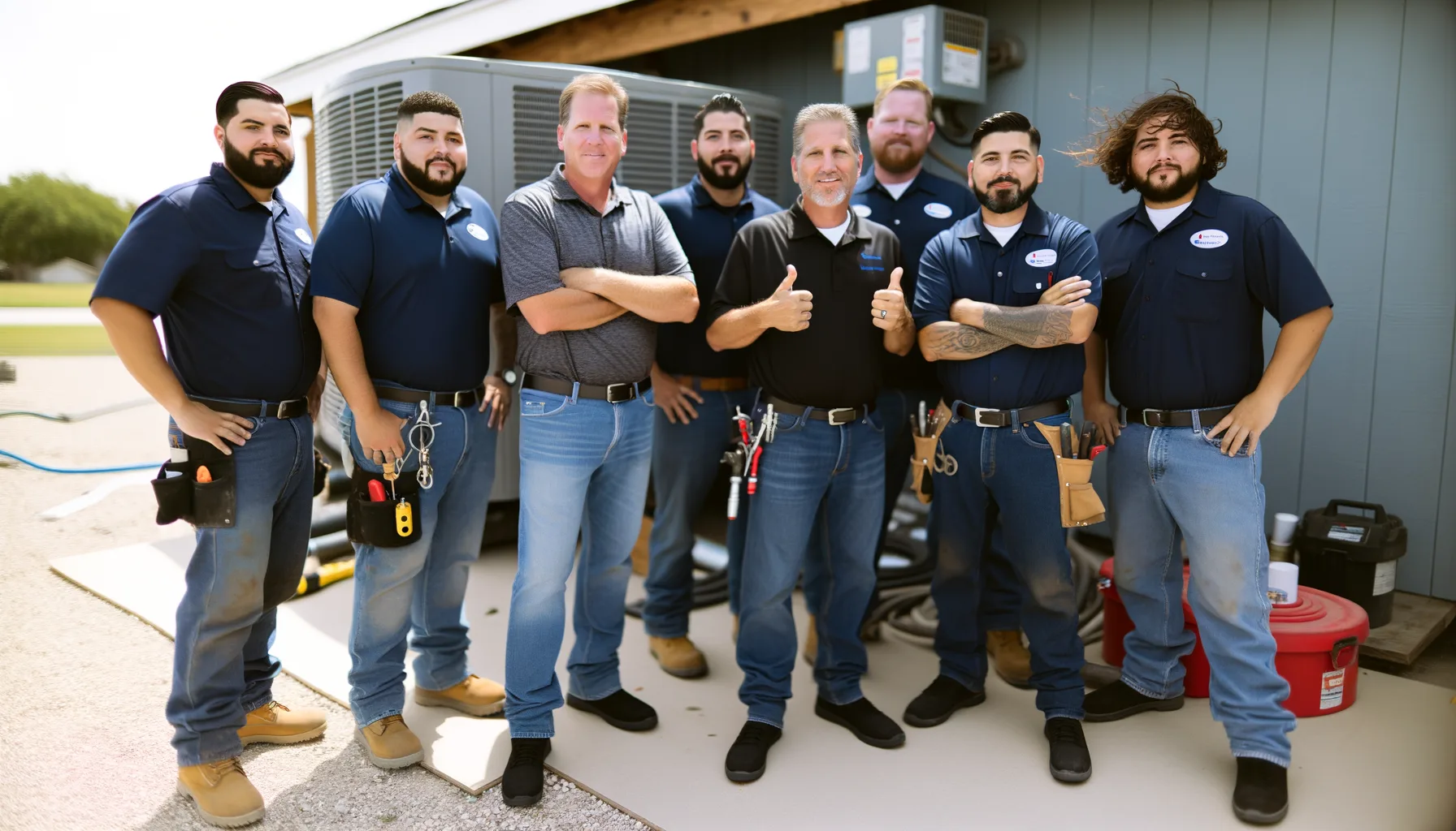 The HVACFirst Heating and Air Conditioning Team